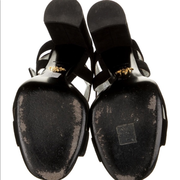 PRADA SUEDE SANDALS - Picture 5 of 5